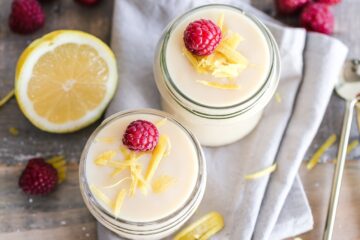 Lemon Raspberry Overnight Oats Recipe